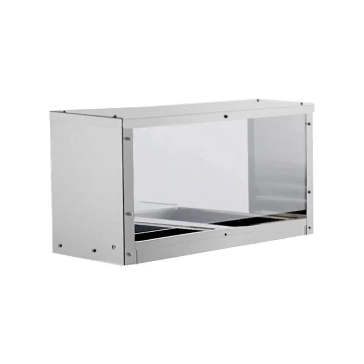 New | in-Stock Atosa New Atosa MROS-2ST Overshelf/Sneezeguard for 2-Well Steam Table, SS201, 18G Food, Restaurant, & Bakery Parts & Accessories Illinois US | Falcon Restaurant Supply #1375307