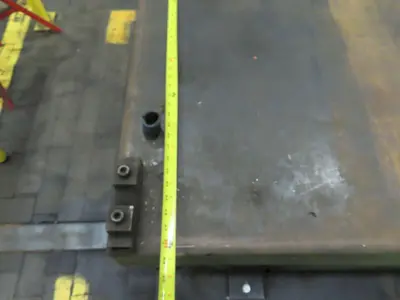 108' X 48" HYDRAULIC LIFT TABLE: STOCK #23555