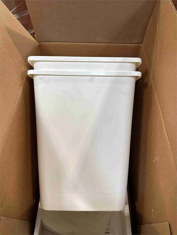 Used HAFELE 503.15.722 MATRIX BOX P TRASH CAN DOUBLE WHITE 36QT Bins Florida US | MachineryMax #1437831