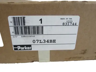 NEW PARKER 07L34BE LUBRICATOR 1/2"
