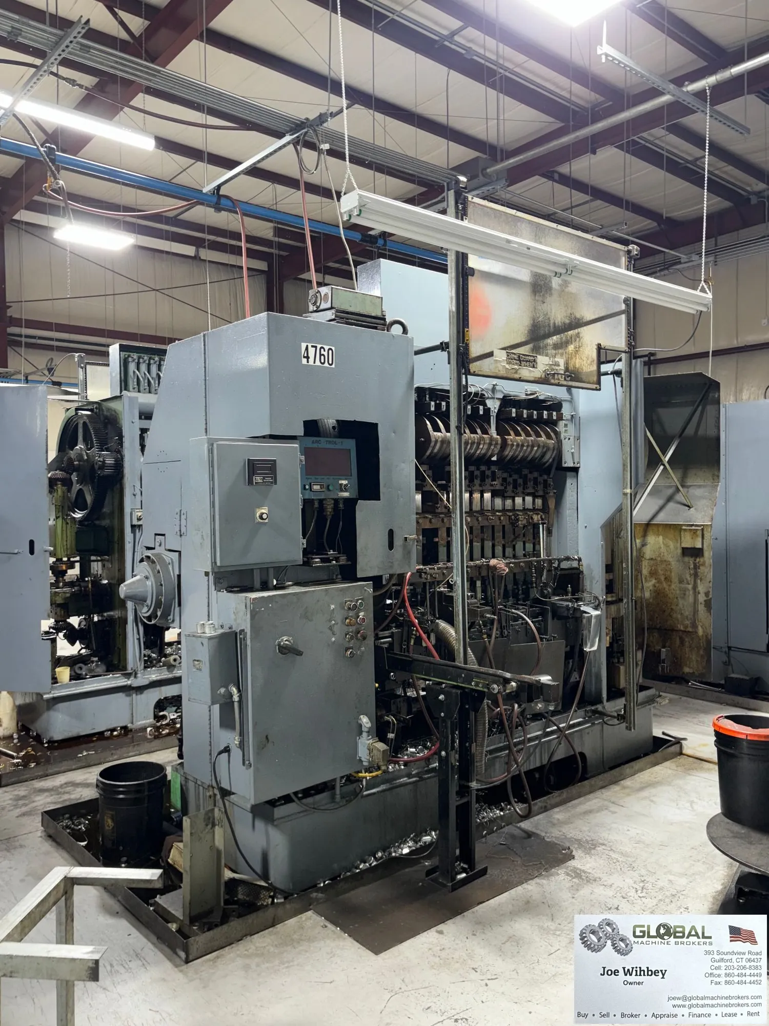 Waterbury 1512 ICOP Transer Press w/Brake/Clutch And Die Protection-MINT
