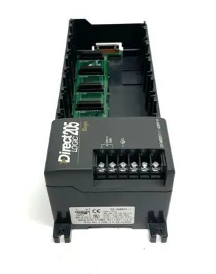 USED AUTOMATIONDIRECT DIRECTLOGIC DL205 I/O BASE, 6-SLOT, DIN RAIL/PANEL