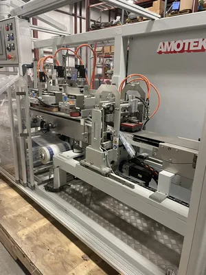 2020 Amotek 200724 FB2 DX Automatic Bagging Machine / Flow Wrapper Bagger 480V