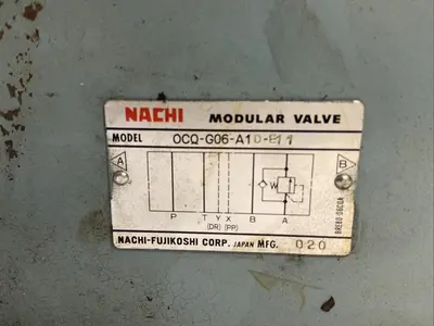 Used NACHI OCQ-G06-A1D-E11 Pump & Valve Parts | Surplus Asset Holdings #1217527