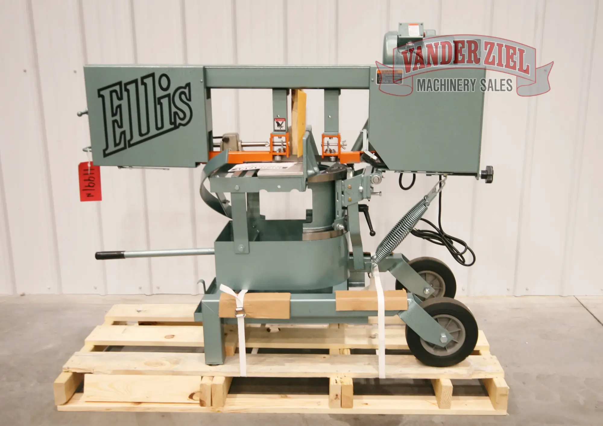 New | in-Stock ELLIS 1600 Horizontal Band Saws Michigan US | Vander Ziel Machinery Sales #480272