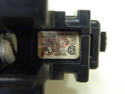 USED SQUARE D QOU130