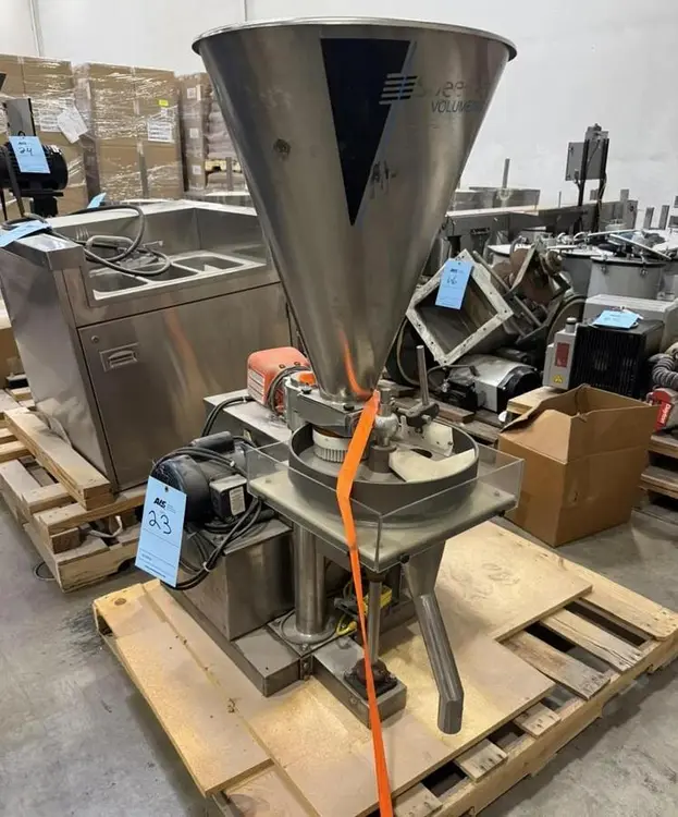 Used SPEEDEE BR-234 VOLUMETRIC FILLER WITH FOOT PEDAL AND EYE OPERATION. _UNKNOWN_ Filling Machines Illinois US | Save on Equipment #1147603