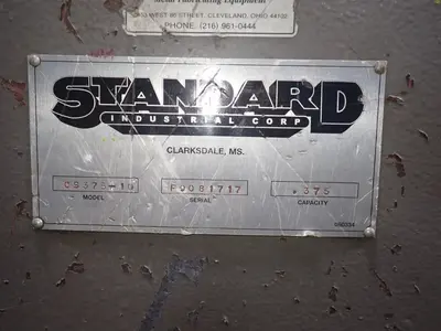 Used STANDARD INDUSTRIAL CORP CS37510 Power Squaring Shears (Inch) Ohio US | HGR 24 #878406