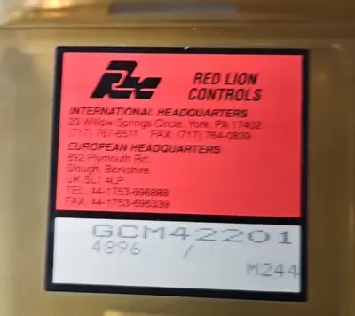 RED LION CONTROLS GCM42201 CONVERTER MODULE. Loc3A26