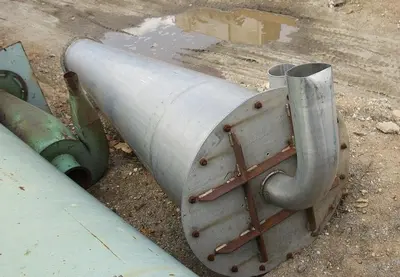 Separator, Cyclone, Air, S/St, 18" X 16", 4" Inlet #S740151