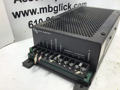 Sola 86-24-262 Power Supply 24VDC OUT 6.25AMP 115/230 VAC INPUT