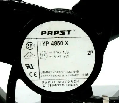 NEW EBM PAPST 4850-X AXIAL FAN 4850X