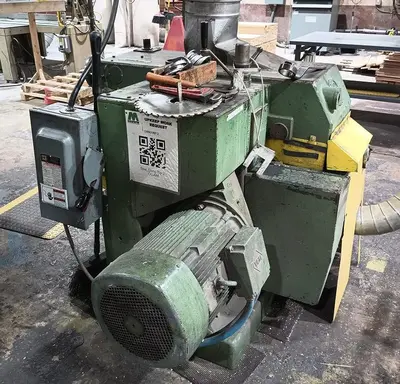 OGAM PO-220, 8” DIP-CHAIN GANG RIPSAW