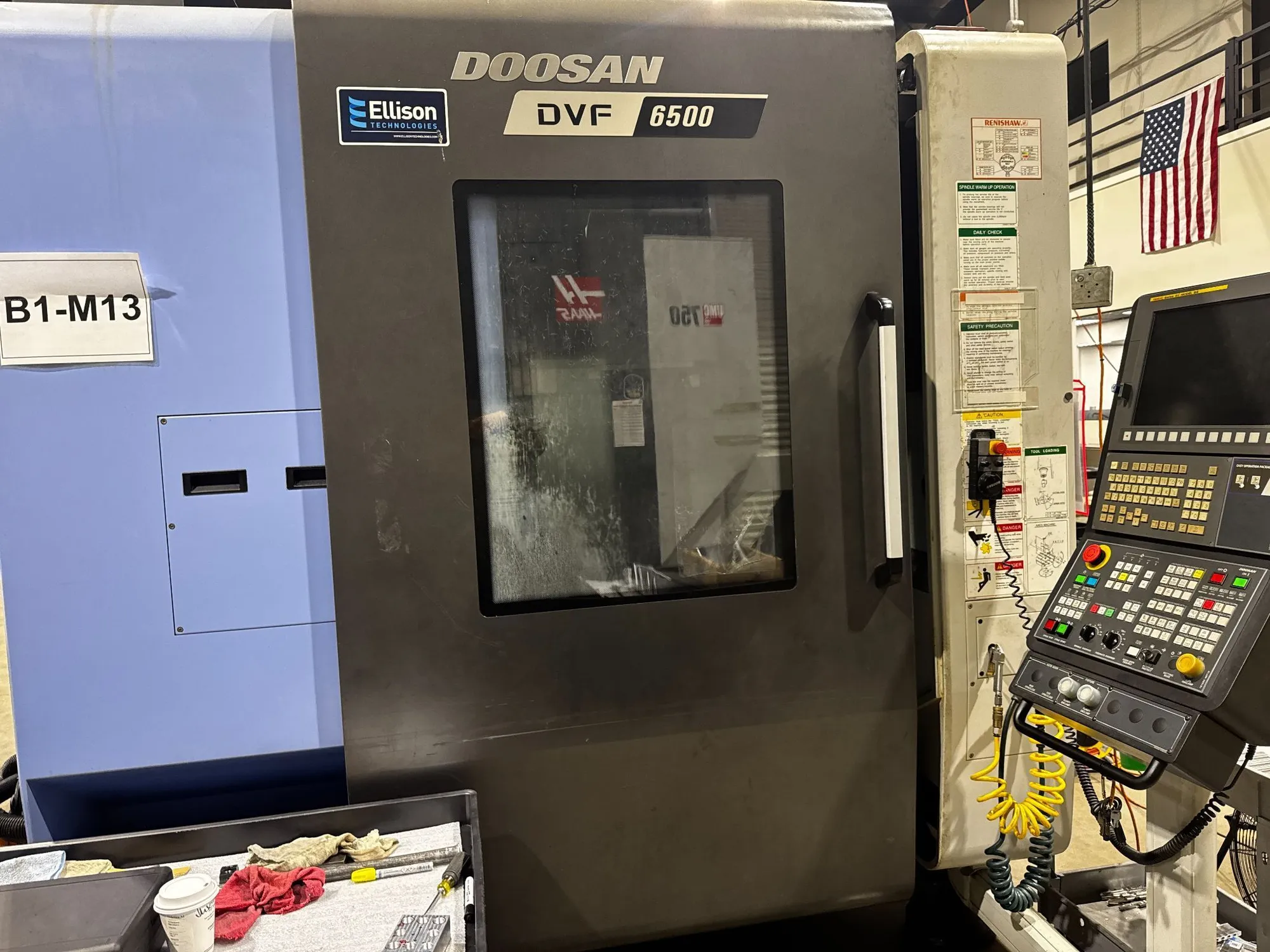 DOOSAN DVF6500 5-Axis Vertical Machining Center 2020
