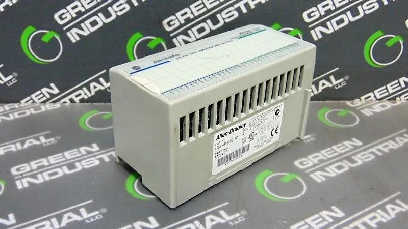Allen Bradley 1794-IB16XOB16P Flex I/O 24VDC Sink Input/ Source Output Module Used