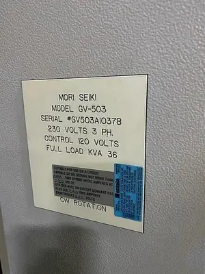 Used 2001 MORI SEIKI GV-503 TWIN PALLET VERTICAL MACHING CENTER Vertical Machining Centers | Harbor Machinery Inc. #1283354
