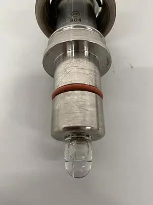 USED METTLER TOLEDO STAINLESS STEEL PH GLASS SENSOR PROBE