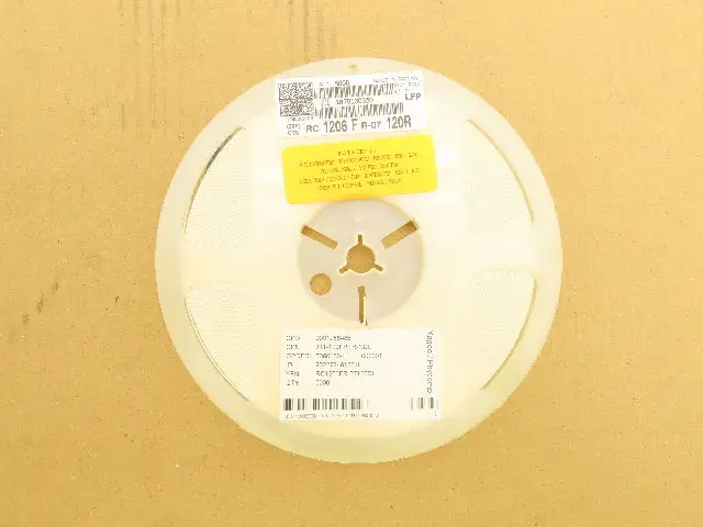 Yageo RC1206FR-07120RL Chip Resistor Tape And Reel 120 Ohms ± 1% 5000 Pcs