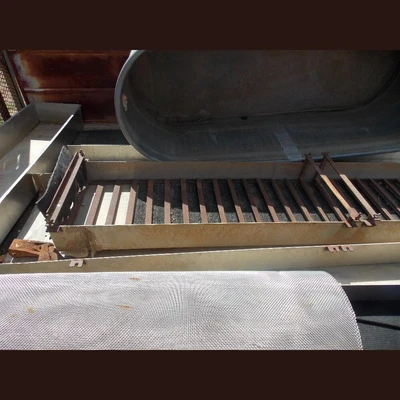 30in Dia. x 12.5ft Long Gold Trommel