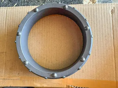 New | in-Stock AFTERMARKET 5" DUAL ROTARY SHOE – 7 DOMED BUTTONS ON FACE, 21 BUTTONS ON SHOULDER – THIN WALL Drilling Attachments Pennsylvania US | East West Machinery & Drilling #1418130