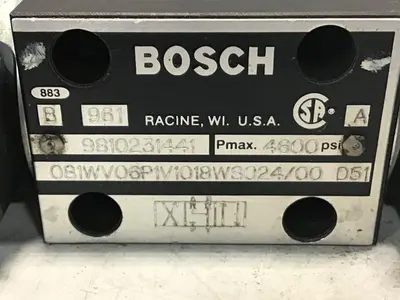 USED REXROTH 4WE6W60M0/AG24NPS9510