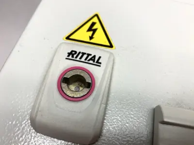 USED RITTAL AX COMPACT CONTROL CABINET ENCLOSURE 600 X 380 X 350