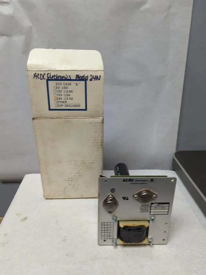 New | in-Stock ACDC ELECTRONICS MODEL 24N Miscellaneous Equipment (Electrical & Power) Ohio US | Surplus Asset Holdings #1244806