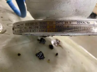 Used EMERSON EMERSON ACTUATOR WITH BALL VALVE Valves/Fittings Pennsylvania US | Global Equipment International, LLC #185887