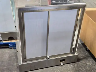 Retail Glass Jewelry Display Case / Counter | Lighted 33" x 21" x 38"
