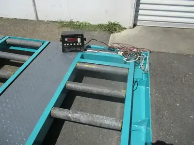 20000 lb. Rolling Pallet, Platform, Floor Scale