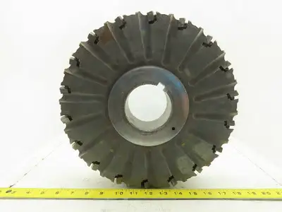 Dijet DSM1272-10920 12" Indexable Face Shell Mill Cutter 76mm Arbor 36 Flute