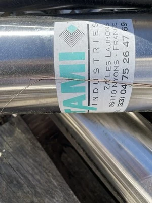 Tami Filtration Tubes Model Type Ceramic CC7.25 , 6 Tubes Plus Rack