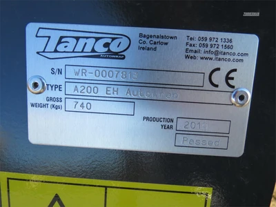 New | in-Stock 2025 TANCO A200EH Miscellaneous Agriculture (Farm) Equipment Pennsylvania US | Zimmerman Farm Service #1410011