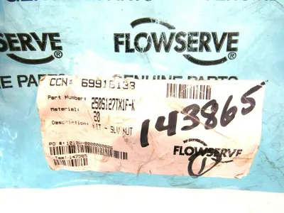 NEW FLOWSERVE 250S127TX1F-K LOCK NUT SLEEVE 250S127TX1FK
