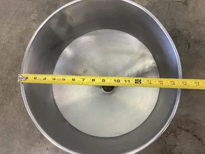 7 Gallon SS Hopper