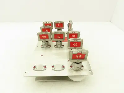Allen Bradley 440T-MKEXE22ABBBBBBBBBBBBBBBBB 9 Key Interlock Exchange Switch