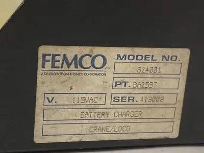 Used _UNKNOWN_ _UNKNOWN_ Battery Chargers Ohio US | Surplus Asset Holdings #1242121