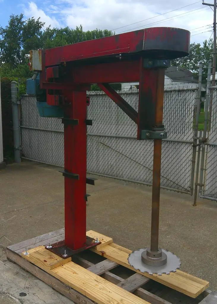 SPC9340  Mixer and Blender 15 hp disperser, no lift, stationary style