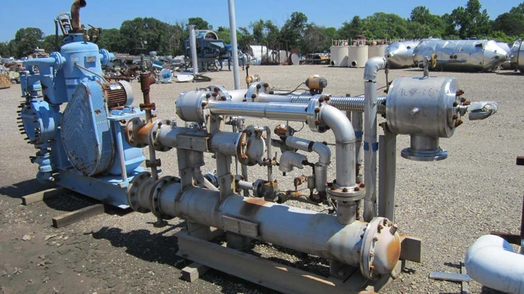 Used Graham 3-Stage Steam Jet Ejector New Jersey US | Perry Equipment #455015