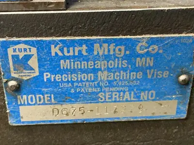 Used KURT D675 Vises Ohio US | HGR 24 #1407643