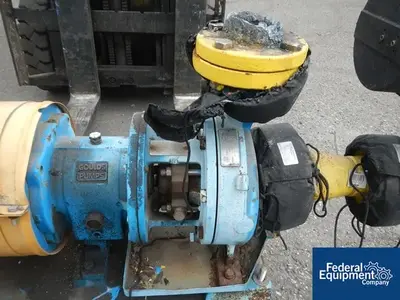 USED Goulds Pumps 3" x 4" Goulds Centrifugal Pump, S/S, 3 HP