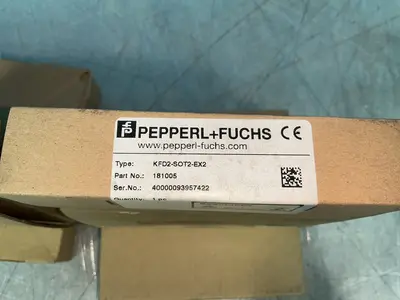 New | in-Stock PEPPERL AND FUCHS KFD2SOT2EX2 Industrial Controls Ohio US | HGR 24 #1326221