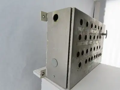 16" x 24" x 6" Stainless Steel Electrical Enclosure W/Back Plate