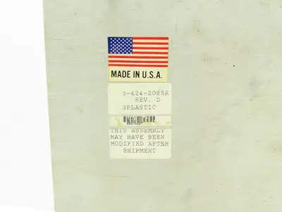 Cincinnati Milacron 3-424-2065A Camac VST Controller Control Panel Rev D