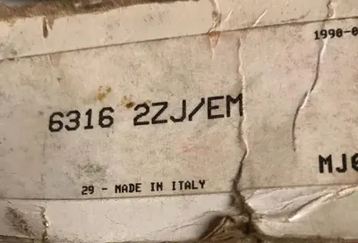 Used SKF 6316 2ZJ/EM Bearings | Surplus Asset Holdings #1189083