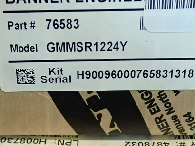 New | in-Stock BANNER MSR1224Y Light Curtains & Grids Ohio US | HGR 24 #775441
