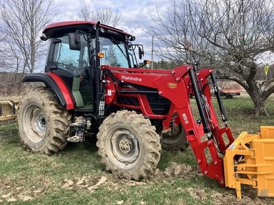 Used 2025 MAHINDRA 6075 Tractor Loaders New Hampshire US | Beauregard Equipment #1511364