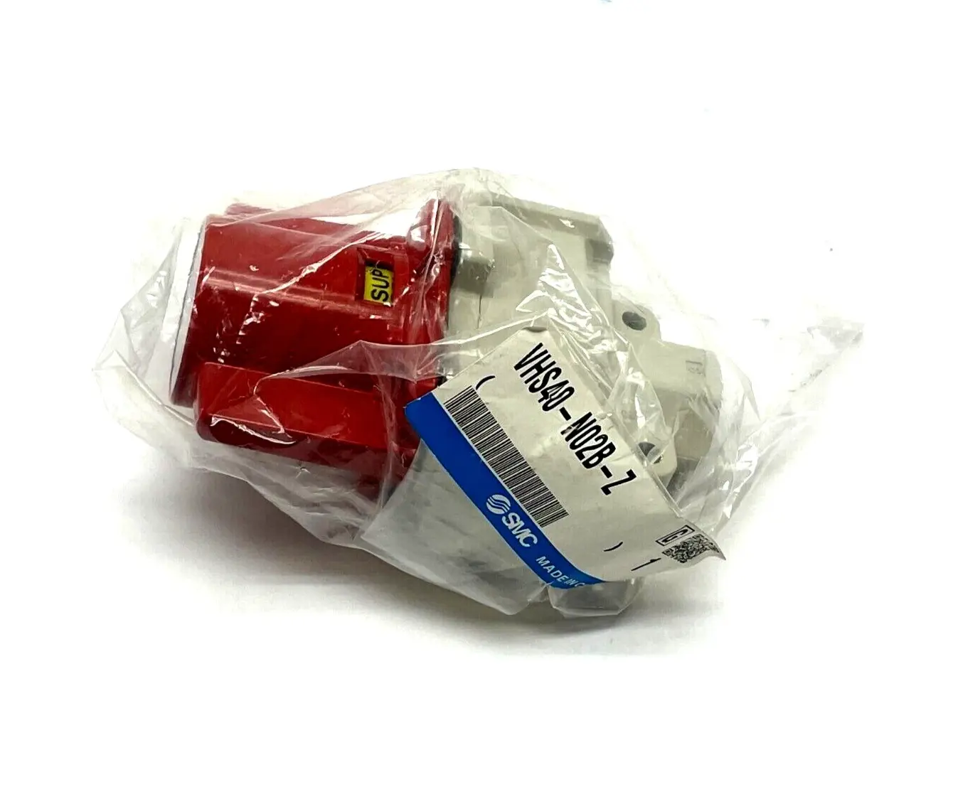 NEW SMC SINGLE-ACTION LOCKOUT/RELIEF VALVE, 3-PORT, HAND OPERATED