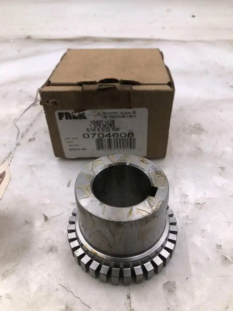 FALK 0704608 1040T 1.375″ Hub Coupling 5/16″ X 5/32″ keyway -NIB