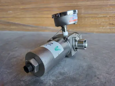 500 kPA Pressure Gauge Assembly, 316L Stainless Steel